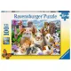 Ravensburger puzzel 100 stukjes XXL 6+ Knaagdieren selfie
